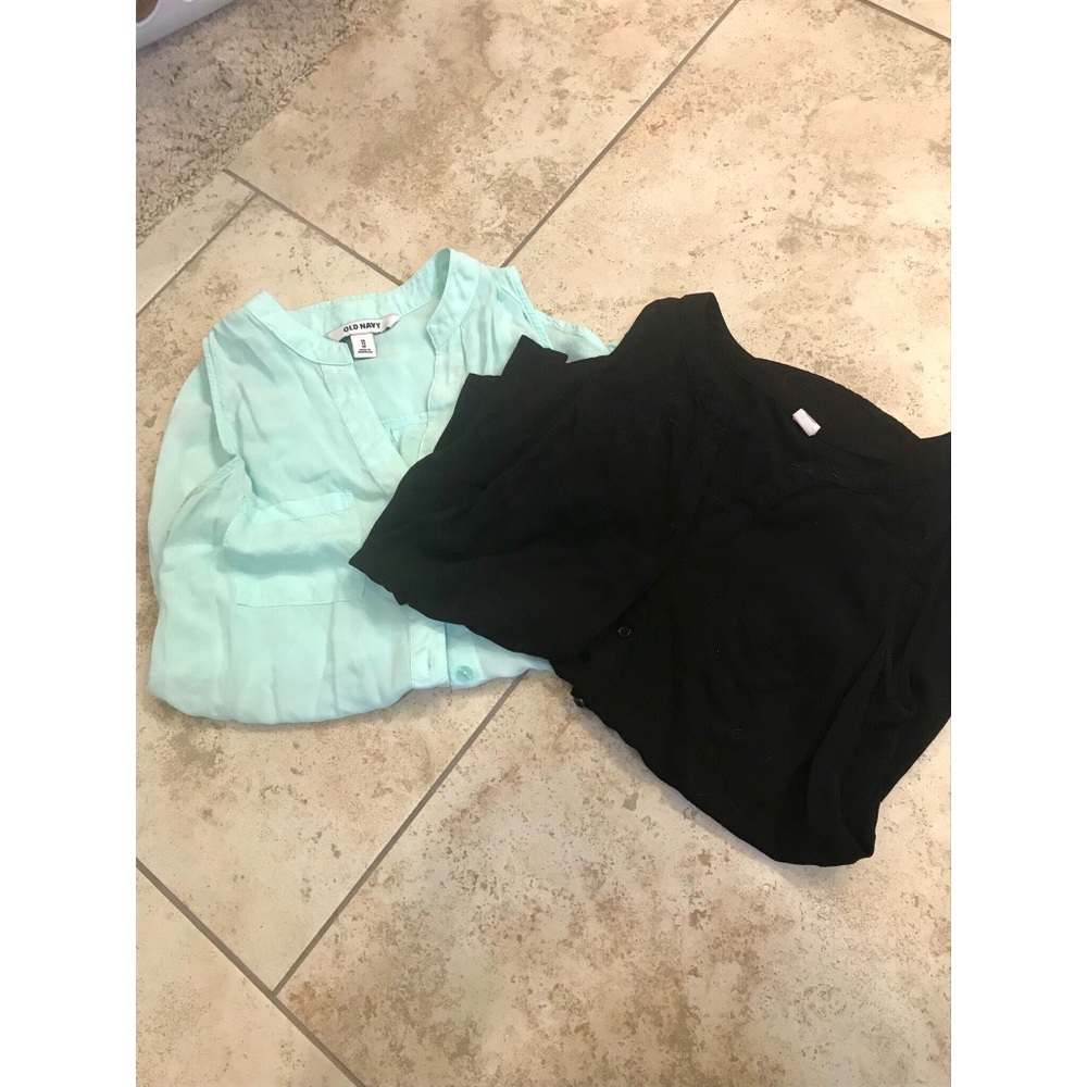 Two sleeveless blouses